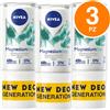 Nivea Magnesium Dry Deodoranti Con Magnesio Senza Alluminio 3 Roll-On a Scelta