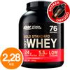 Optimum Nutrition ON Optimum Nutrition Gold Standard Whey 100% Proteine Fragola 2,28kg + Shaker