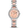 Fossil Orologio Donna Fossil Virginia Solo Tempo Acciaio e Cristalli ES3405 NUOVO E ...