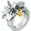 ROBERTO GIANNOTTI Anello Donna ANGELI GIA03 Argento 925% Gold Dorato