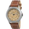 Breil Orologio Uomo BREIL ARMY Vera Pelle Nero Marrone Sabbia Classico WR