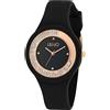 Liu Jo Luxury Orologio Donna LIU JO Luxury DANCING SPORT TLJ1418 Silicone Nero Swarovski