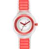 Hip Hop Orologio HIP HOP SHEER Small 32 mm Silicone Trasparente Colorato Blu Rosso Viola
