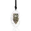 ROBERTO GIANNOTTI Collana MISTERI DELLA NOTTE Civetta GFA301R Argento Swarovski