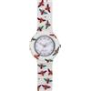 Hip Hop Orologio HIP HOP ANIMALS ADDICTED HWU0867 Small 32mm Silicone Bianco Api