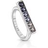 Guess Anello Donna GUESS UBR83038 Acciaio 3 Misure Swarovski Pietre Colorate