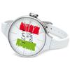 Hoops Orologio Donna HOOPS CHERIE L ITALY Regular Rosè Silicone Bianco Cuore Italia