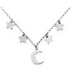 Stroili Collana Donna STROILI 1667553 Argento 925% Luna Stelle