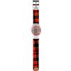 Zitto Orologio ZITTO STREET EDITION SCOTT KK Royal Stewart Silicone Rosso Regular 44mm