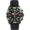 Lorenz Orologio Uomo LORENZ 26171FF Chrono Silicone Nero Sub 100mt