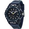 Sector Orologio Uomo SECTOR EXPANDER 90 R3251197054 Pelle Tessuto Blu Sub 100mt