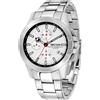 Sector Orologio Uomo SECTOR 480 R3273797003 Chrono Bracciale Acciaio Bianco Sub 100mt