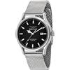 Sector Orologio Uomo SECTOR 660 R3253517023 Bracciale Acciaio Mesh Nero