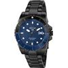 Sector Orologio Uomo SECTOR 450 R3253276001 Bracciale Acciaio Nero Blu Sub 100mt
