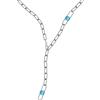 Morellato Collana Lunga Donna MORELLATO 1930 SATP15 Acciaio Occhio di Gatto Blu