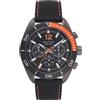 Nautica Orologio Uomo NAUTICA KEY BISCAYNE NAPKBN008 Chrono Silicone Nero Sub 100mt