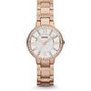 Fossil Orologio Donna FOSSIL VIRGINIA ES3284 Bracciale Acciaio Rosè Swarovski NEW