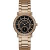 Guess Orologio Donna GUESS CONSTELLATION W1006L2 Bracciale Acciaio Rosè Swarovski Nero