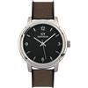 Superga Orologio Uomo SUPERGA STC003 Silicone Grigio Tessuto Marrone Sub 30mt NEW