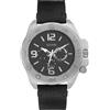 Guess Orologio Uomo GUESS VIPER W0659G1 Multifunzione Vera Pelle Nero NEW Man