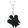 ROBERTO GIANNOTTI Collana ANGELI ROCK SOUL GIA300RC Argento 925% Swarovski Nero