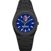 Lowell Orologio Uomo BOLOGNA FC P-BN456UB1 Resina Nero Blu OFFICIAL