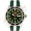 Roccobarocco Orologio Uomo ROCCOBAROCCO SPORT Tessuto Pelle Bicolor Sub 100mt Colorato Estate