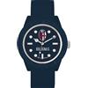 Lowell Orologio Uomo BOLOGNA FC P-BB445UB1 Silicone Blu OFFICIAL