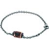 ROBERTO GIANNOTTI Bracciale ANGELI MAN04 Argento 925% Rosè Brunito Pietre Nere