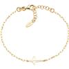Amen Bracciale Donna AMEN BRCRPIG3 Argento 925% Gold Dorato Croce