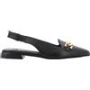 Woz' Lejade donna ballerina semi aperta 3020 NERO P23
