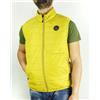 Napapijri Giubbino Smanicato Gilet UOMO Napapijri ACALMAR VEST 4 Giallo con TASCHE a ZIP