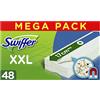 Swiffer 120 Panni Catturapolvere e Sporco, Microfibra Dry e 3