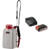 Einhell Spruzzatore a pressione a batteria GE-WS 18/150 Li-Solo Power X-Change + Einhell Originale 18V 2,5Ah PXC Starter Kit batteria 2,5 Ah e caricabatteria Power X-Change