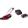 Einhell GE-CM 18/30 LI - Solo 34.131.57 Tagliaerba a spingere elettrico senza fili taglio 30 cm + 2,5 Ah Power X-Change Batteria