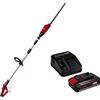 Einhell Tagliasiepi Telescopico a Batteria GE-HH 18/45 Li T-Solo (impugnatura principale inclinabile) + 2,5 Ah Power X-Change Batteria