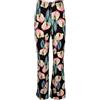 IL THE DELLE 5 pantalone donna fantasia ANTURIUM prugna/multicolor P/DAVE