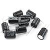 Uxcell 10pz 400V 22uF 105C Reoforo radiale condensatore elettrolitico 13mm x 22mm
