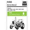 FORD 2600 3600 4100 4600 5600 6600 6700 7600 7700 Manuale officina riparazione