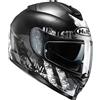 HJC Helmets Casco moto HJC IS-17 SHAPY MC5SF, Nero/Bianco, L