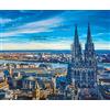 DUMONT Köln aus der Luft2024 - Calendario da parete 52 x 42,5 cm - Rilegatura a spirale: fotografia droni