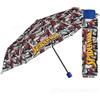 Perletti Ombrello Mini Manuale 50 Cm Antivento, Spiderman bambino