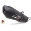 GPR EXHAUST SYSTEM Scarico - S.44.GPAN.BLT Coppia Terminali Omologati con Attacco a Vite Flangiato, Compatibile con SUZUKI HAYABUSA 1300 1999/06, Gpe Anniversary Black Titanium