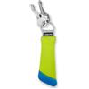 Carson Floating Keychain with Lightweight Foam Core Technology, Green/Orange (FA-30)