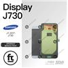 SAMSUNG DISPLAY J7 2017 J730 ORIGINALE SERVICE SILVER BLUE TOUCH SCREEN SCHERMO