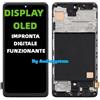 SAMSUNG DISPLAY +TOUCH SCREEN+FRAME OLED SAMSUNG GALAXY A51 SM-A515 SCHERMO VETRO SMALL