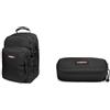 EASTPAK PROVIDER Zaino, 111 cm, 107 L, Nero (Black) & OVAL XL SINGLE Astuccio, 92 cm, Nero (Black)