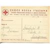 1944 ROMA CROCE ROSSA ITALIANA UFFICIO PRIGIONIERI RICERCHE FRANCHIGIA