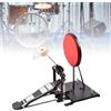 Drum Pad Musical Mute Con Drum Pedal Durevole Per L'allenamento Del Batterista