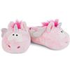 Nici 44375 - Pantofole Harmony in peluche, motivo: Theodor & Friends, colore: Rosa